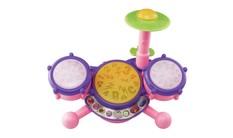 KidiBeats Drum Set - Pink